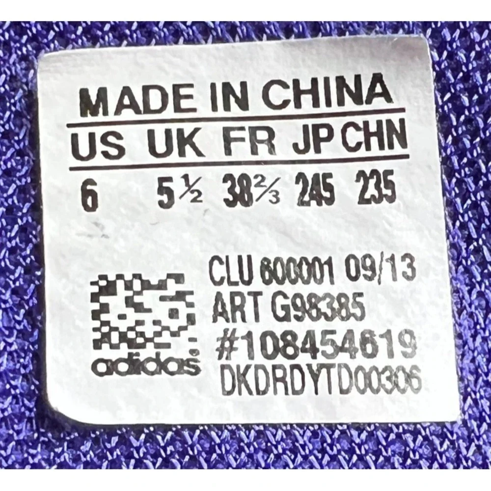 Adidas Crazy‎ 8 G98385 Kids Sneakers 6 Purple Blapur Vivber Basketball Shoes